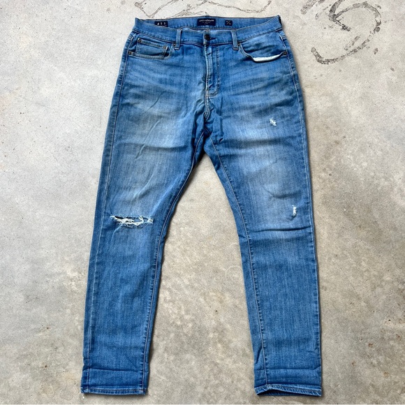 Lucky Brand Other - Lucky Brand Men's Distressed Blue Slim Straight Leg Jeans